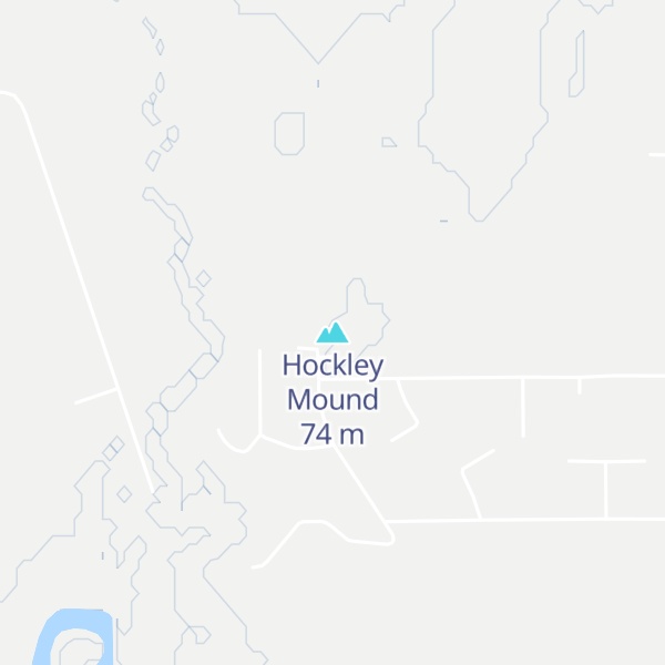 Map of Hockley Mound