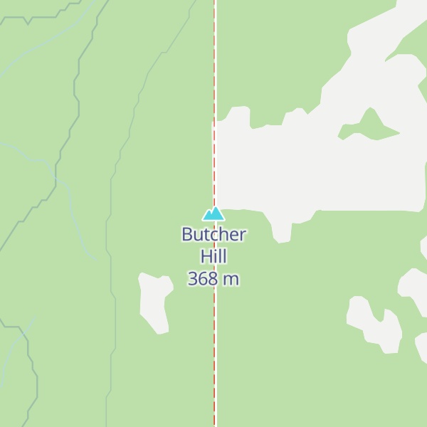 Map of Butcher Hill