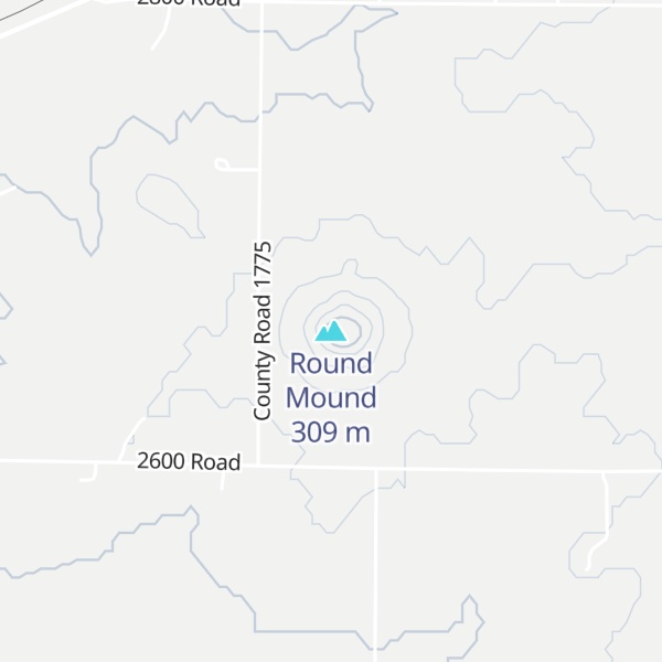Map of Round Mound