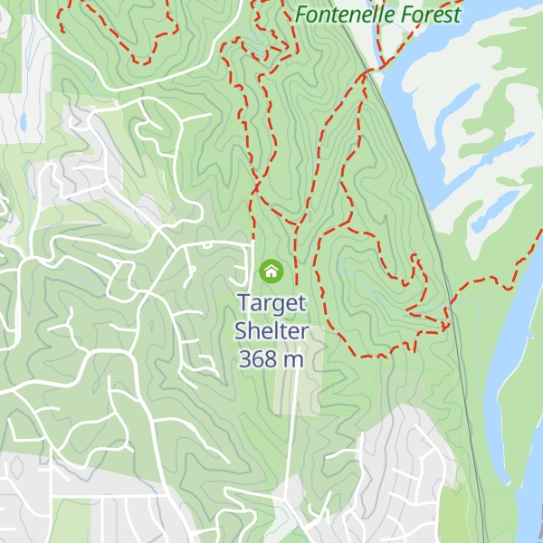 Map of Target Shelter