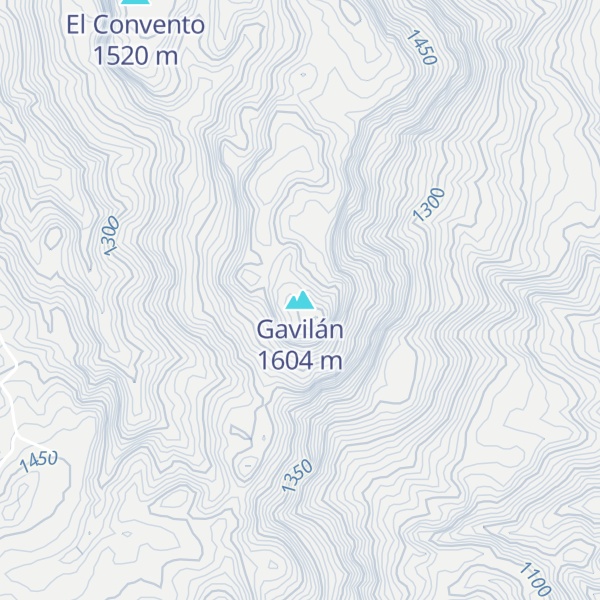 Map of Gavilán