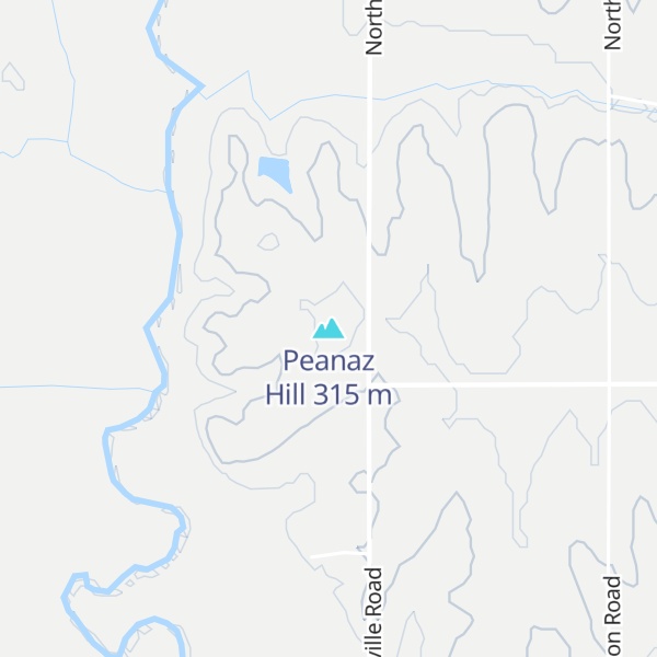 Map of Peanaz Hill