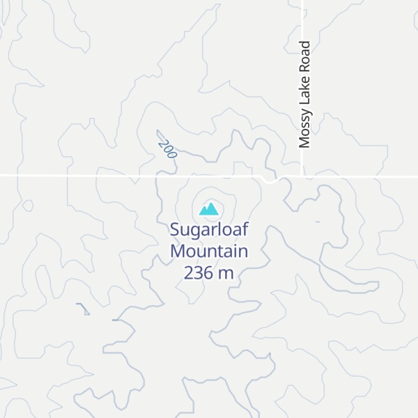 Map of Sugarloaf Mountain