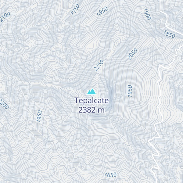 Map of Tepalcate