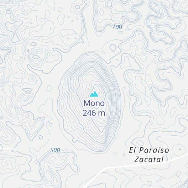 Map of Mono