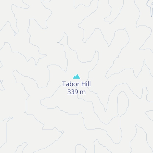 Map of Tabor Hill