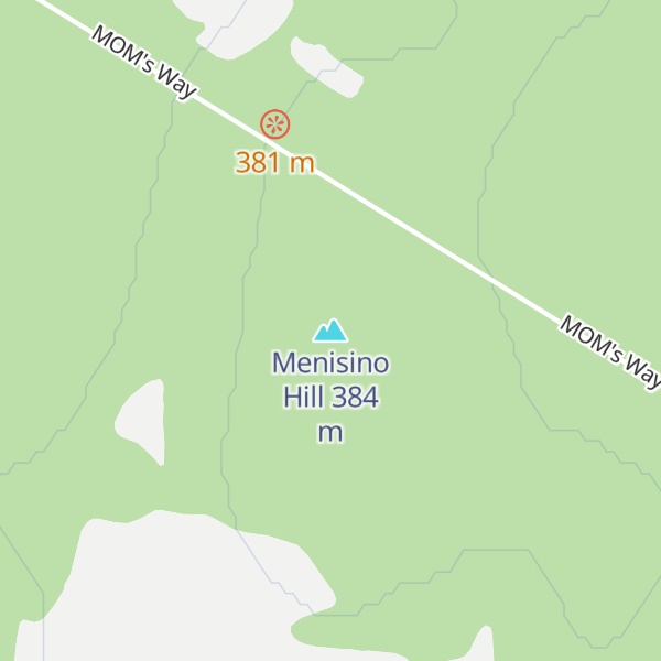 Map of Menisino Hill