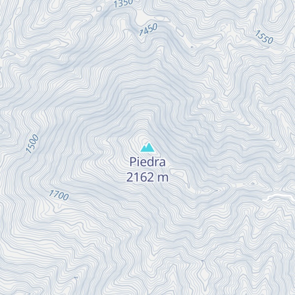 Map of Piedra