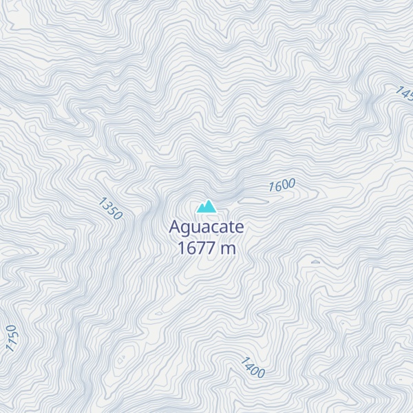 Map of Aguacate