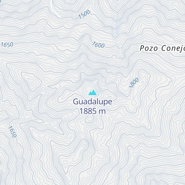 Map of Guadalupe