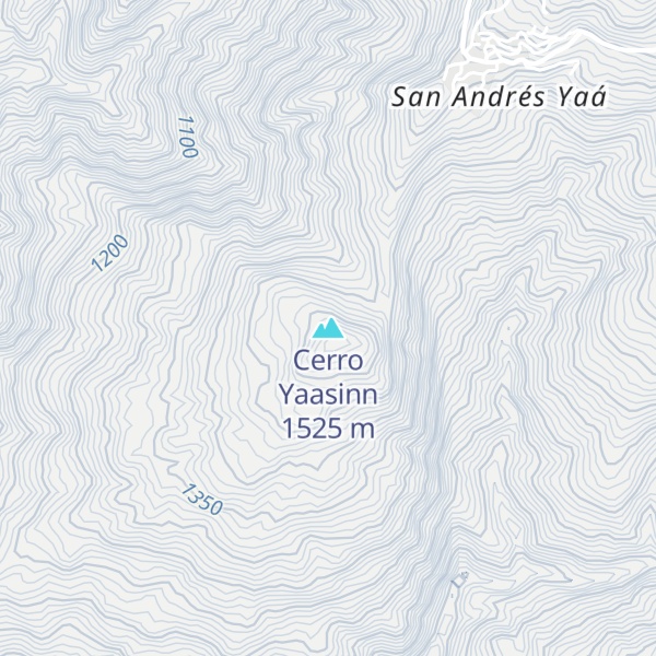 Map of Cerro Yaasinn