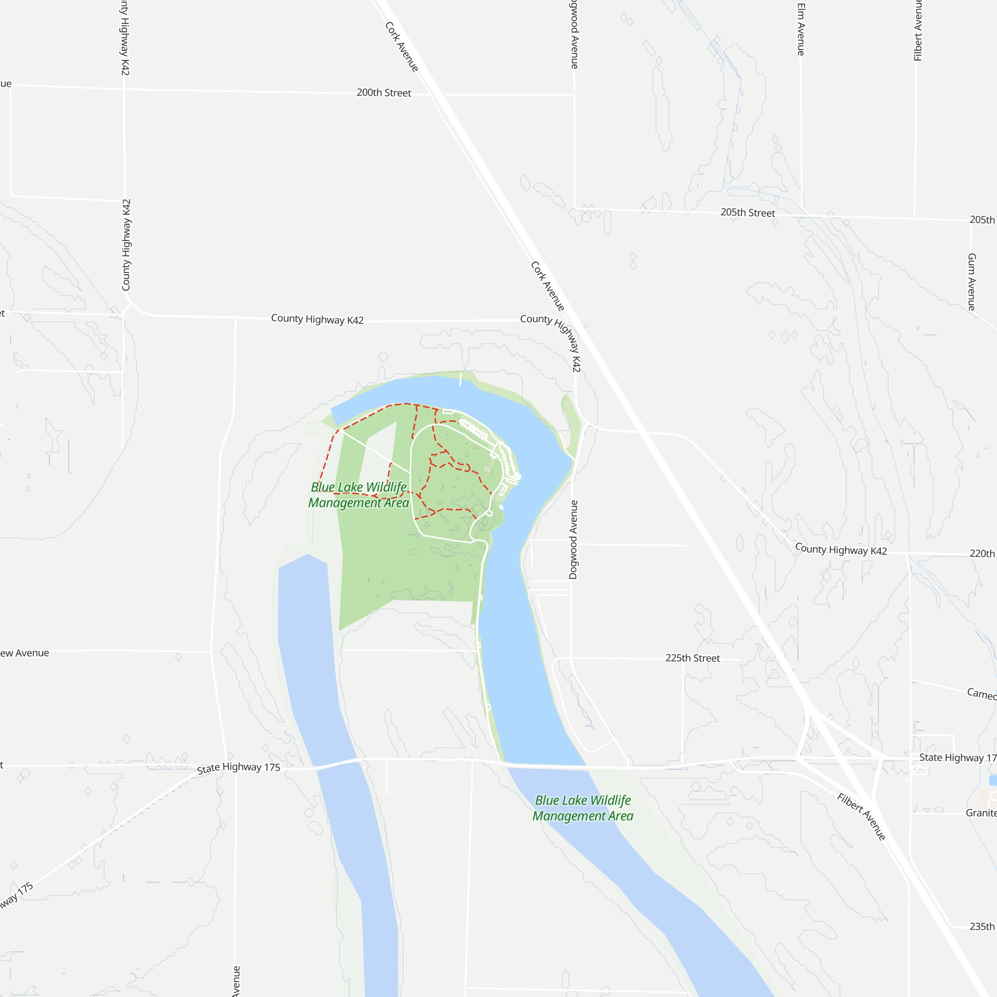 Lewis & Clark State Park Visitor Center map