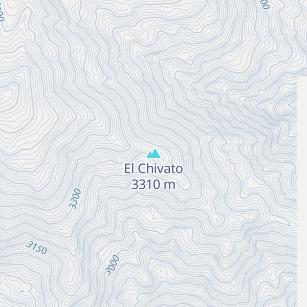 Map of El Chivato