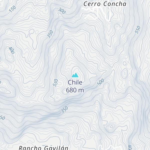Map of Chile