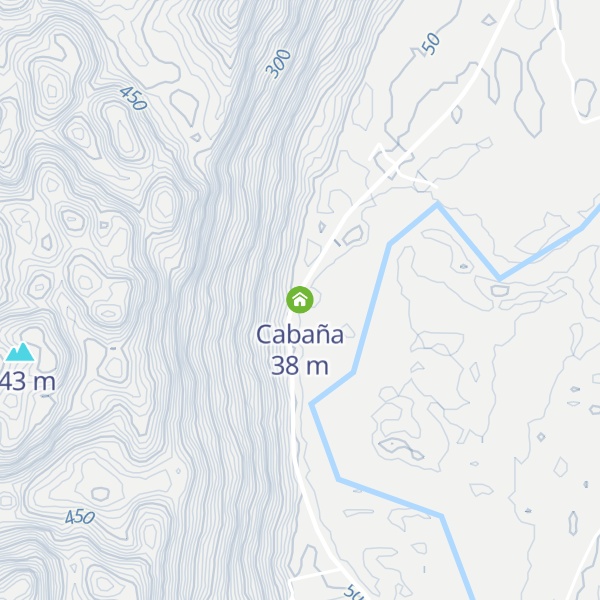 Map of Cabaña
