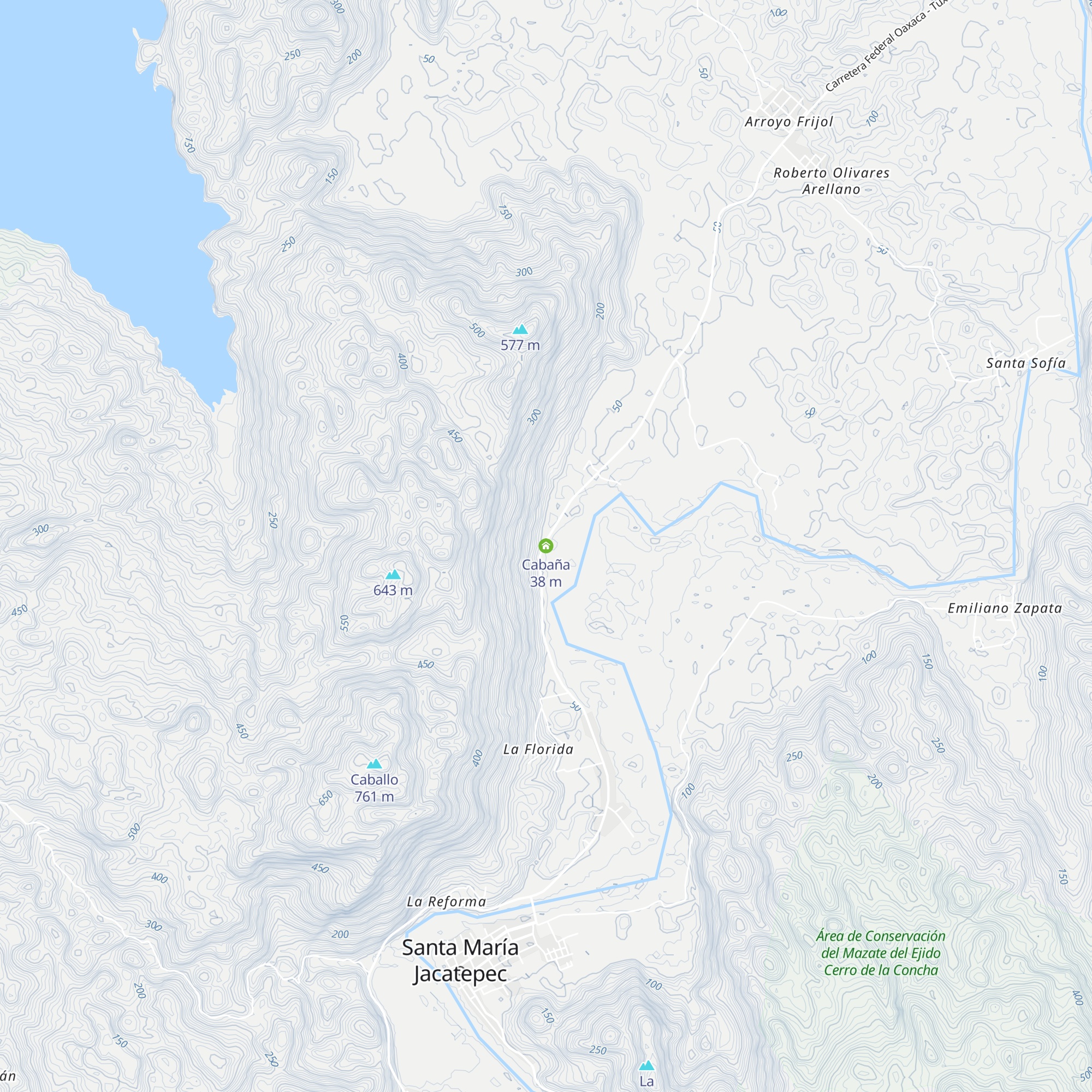 Cabaña map