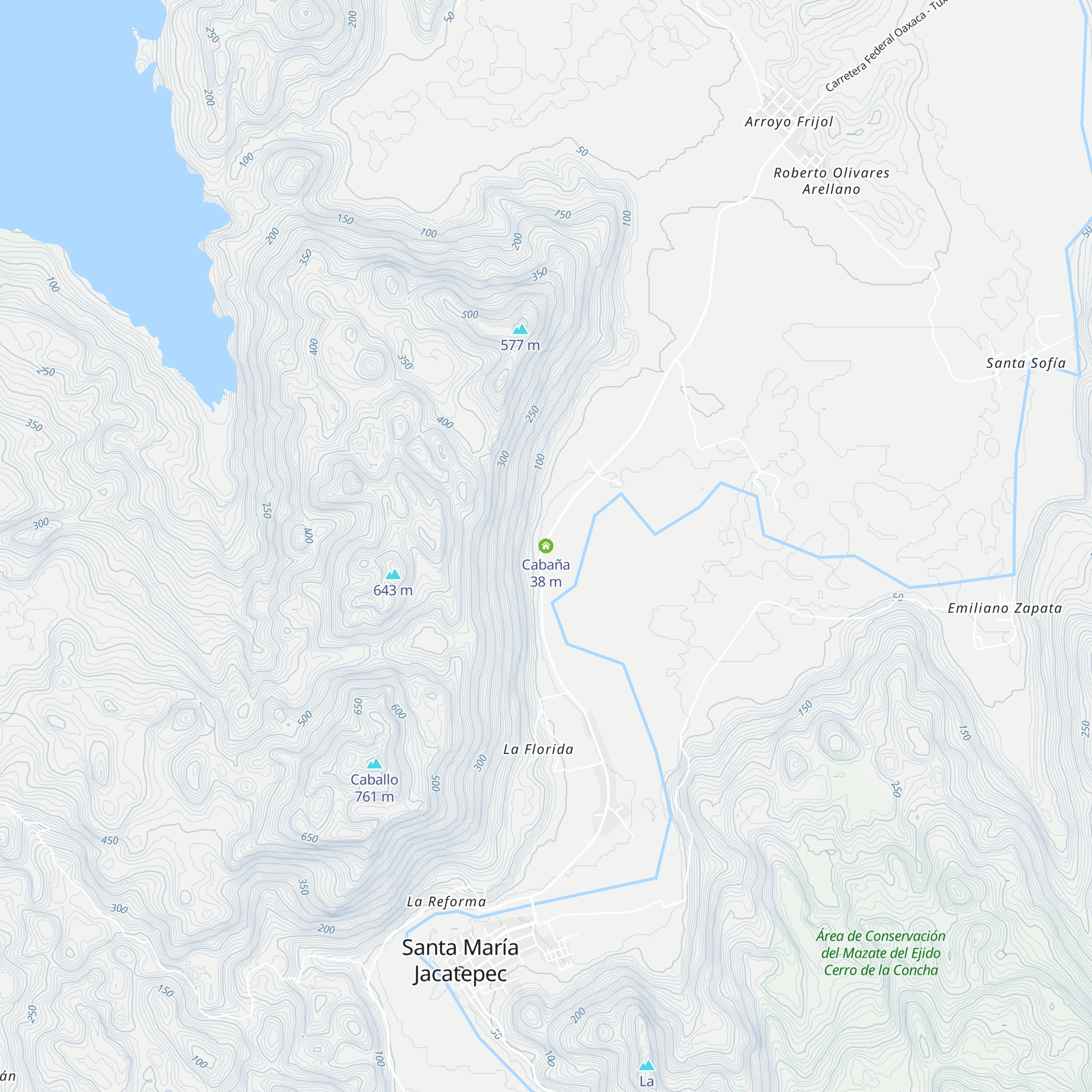 Cabaña map