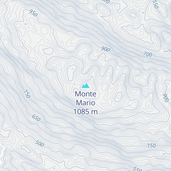 Map of Monte Mario