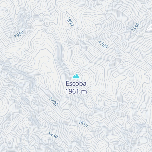 Map of Escoba