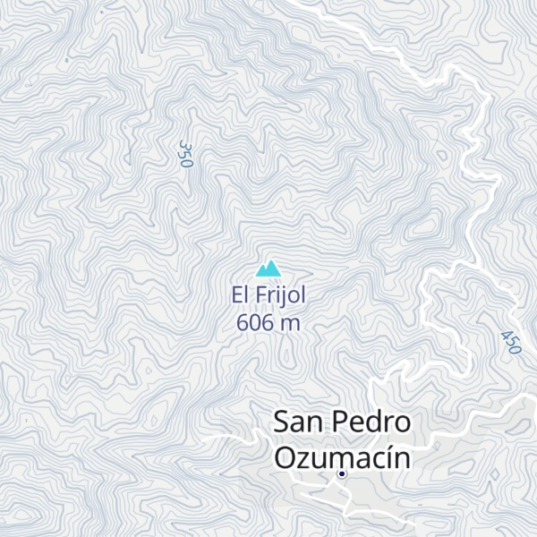 Map of El Frijol