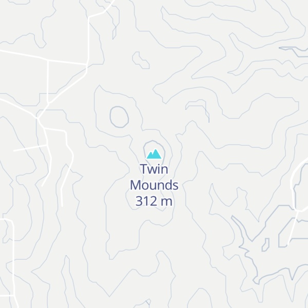Map of Twin Mounds