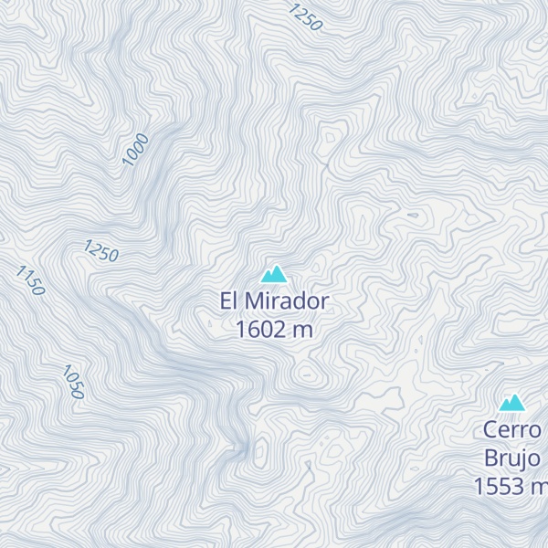 Map of El Mirador