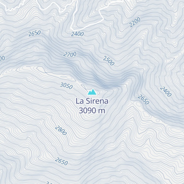 Map of La Sirena