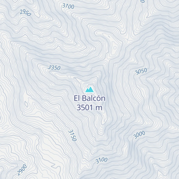 Map of El Balcón