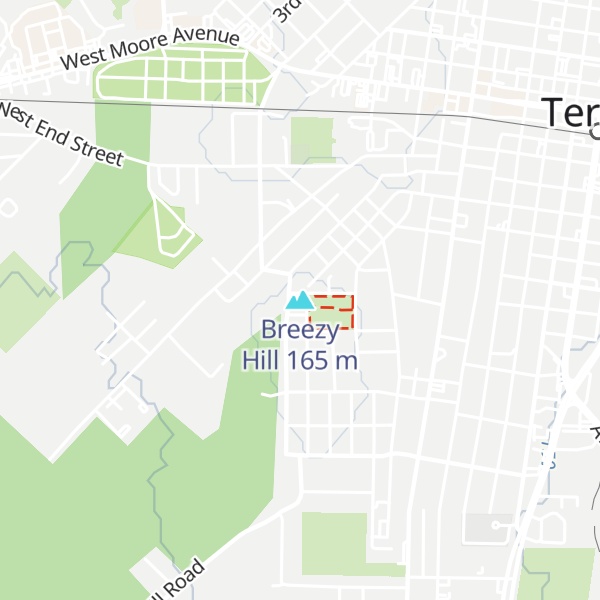 Map of Breezy Hill