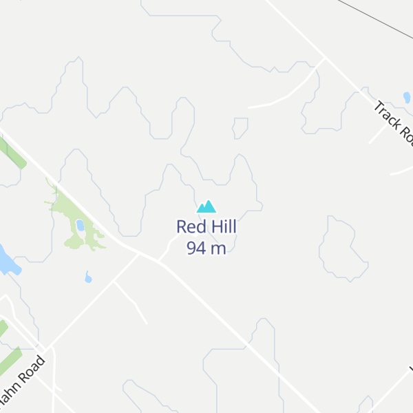 Map of Red Hill