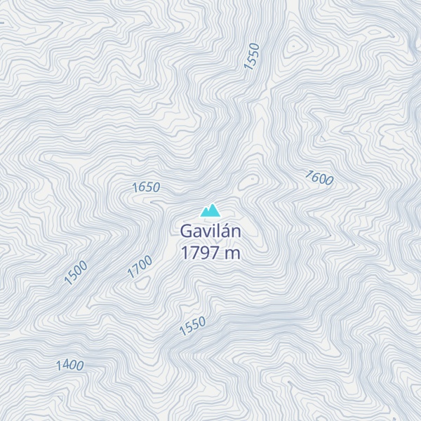 Map of Gavilán