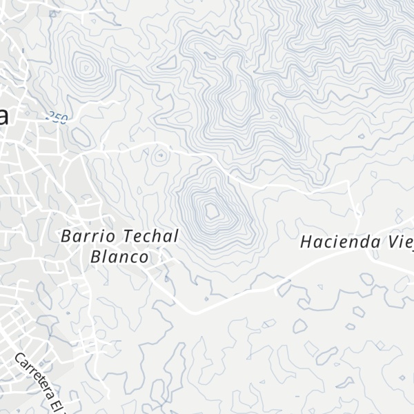 Map of Cerro La Montosa