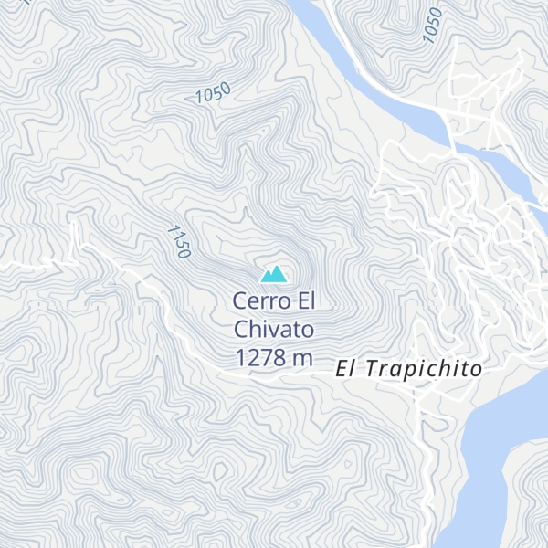Map of Cerro El Chivato