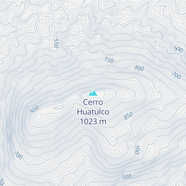 Map of Cerro Huatulco