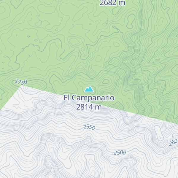Map of El Campanario