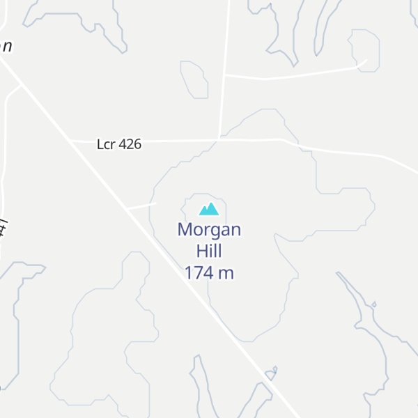 Map of Morgan Hill