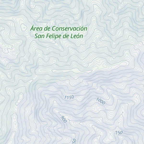 Map of Cerro Fruta