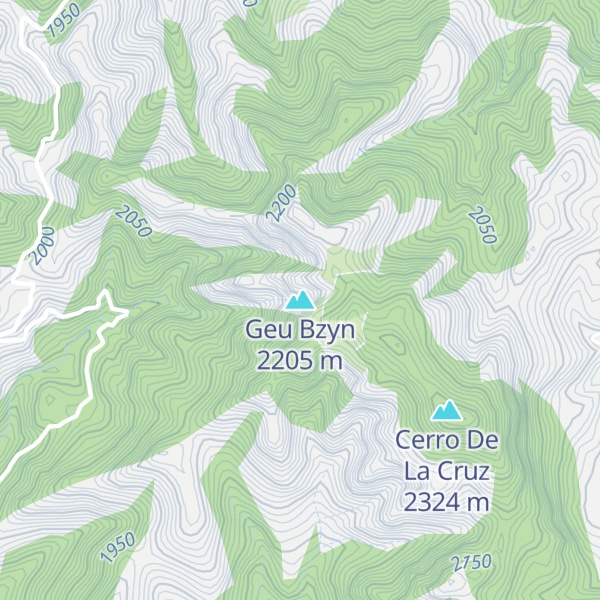Map of Geu Bzyn