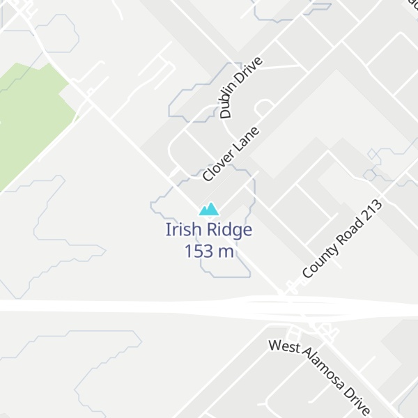 Map of Irish Ridge