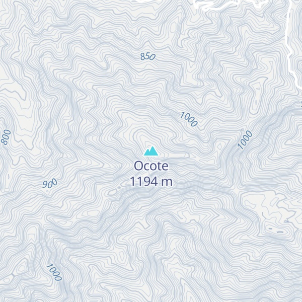 Map of Ocote