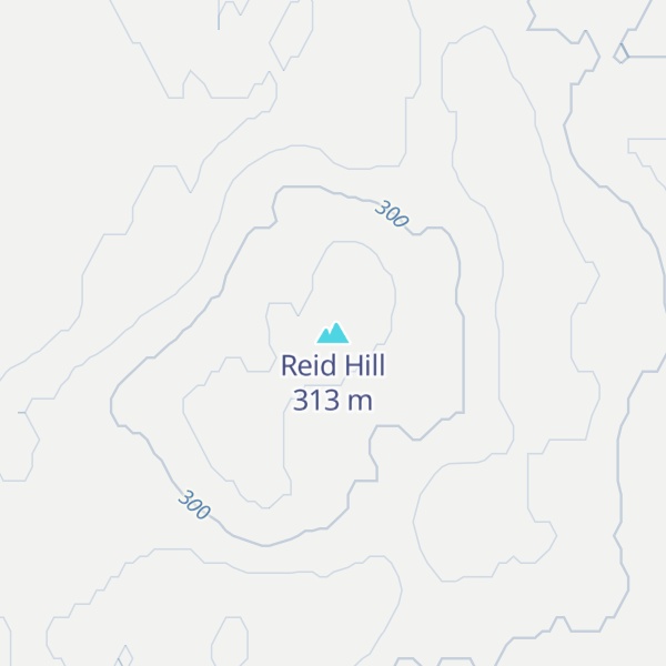 Map of Reid Hill