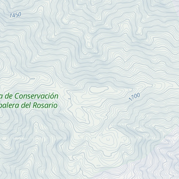 Map of Cerro Lodo