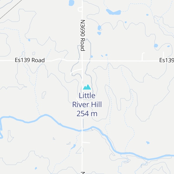 Map of Little River Hill