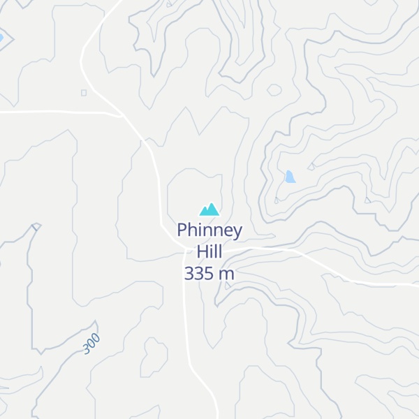Map of Phinney Hill