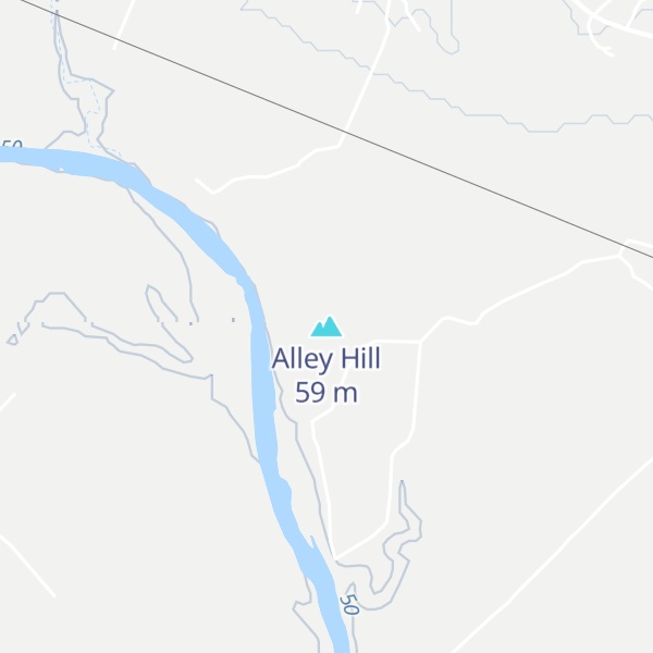 Map of Alley Hill