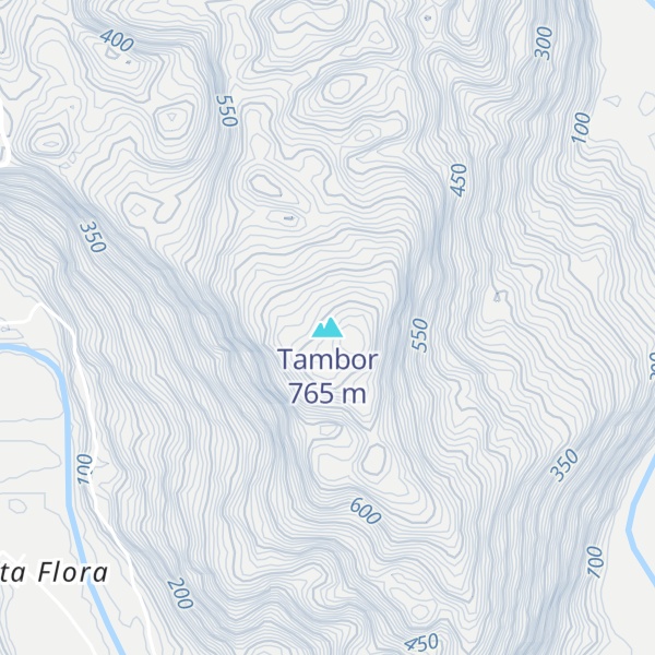 Map of Tambor