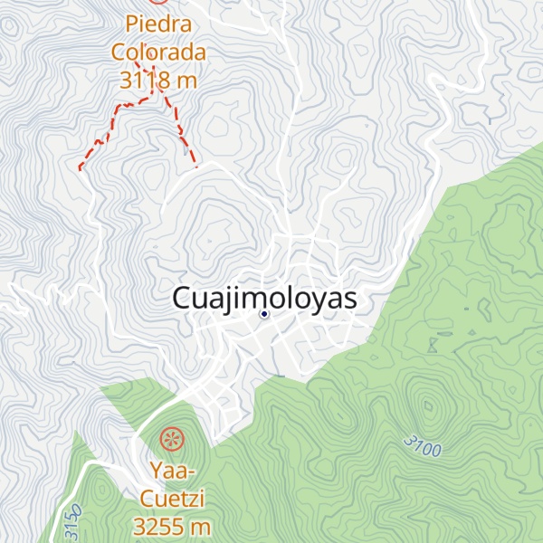 Map of Cabañas