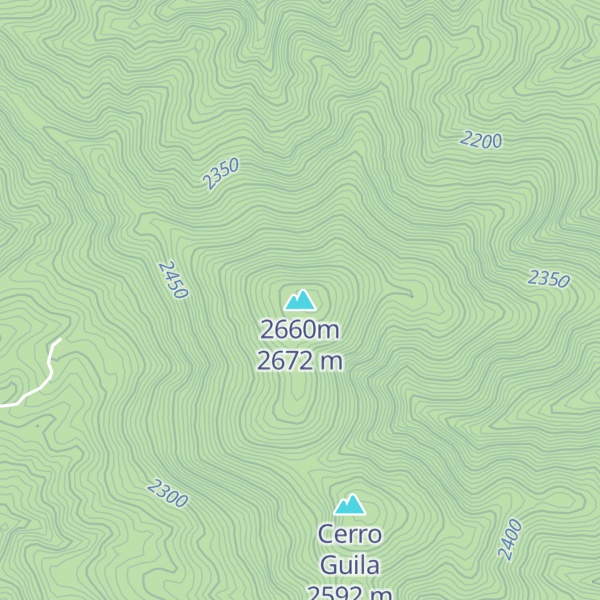 Map of 2660m