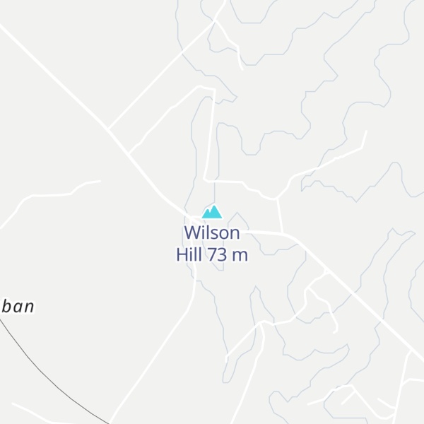Map of Wilson Hill