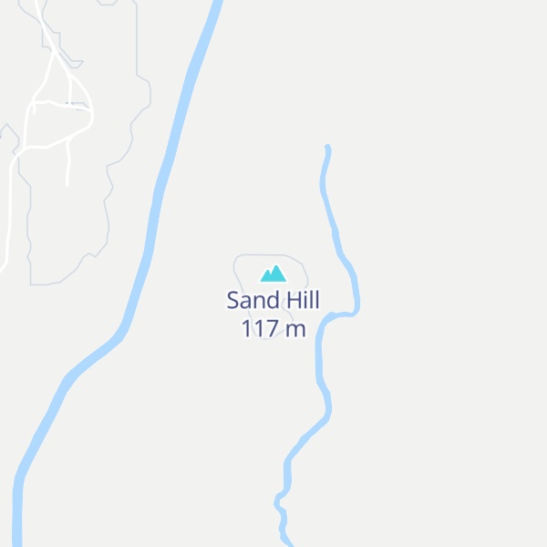 Map of Sand Hill